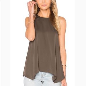 Halston Heritage Handkerchief Hem Cami size 10